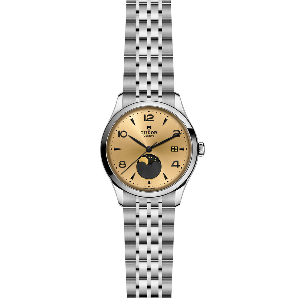 TUDOR 1926 Luna 39mm Champagne Dial Steel Bracelet Watch