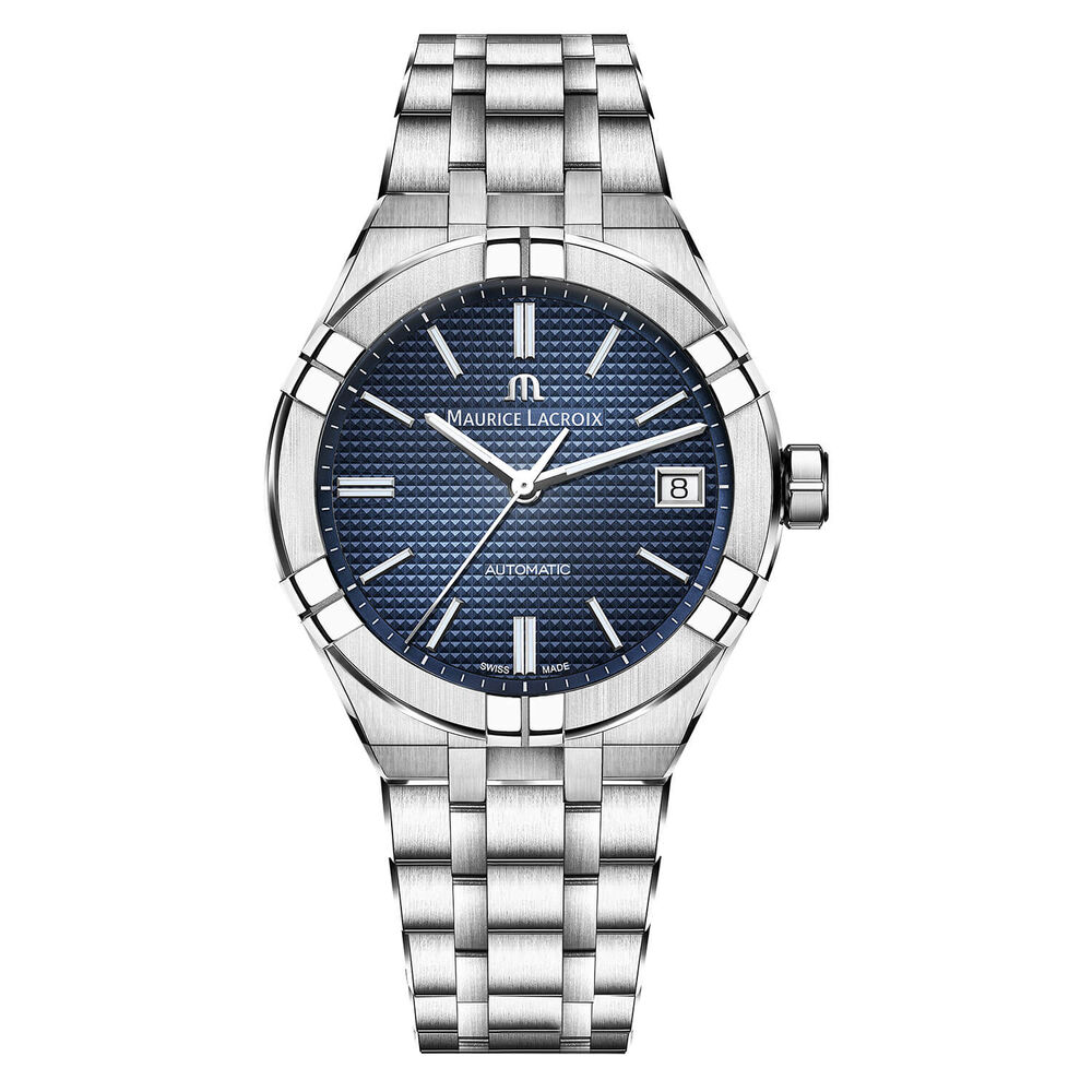 Maurice Lacroix Aikon 39mm Automatic Blue Dial Steel Bracelet Watch image number 0