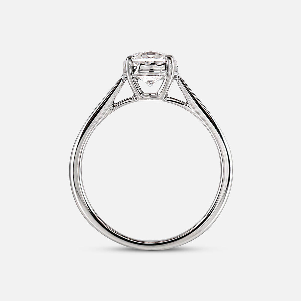 Prism 9ct White Gold 1.00ct Round Brilliant Diamond Solitaire Ring