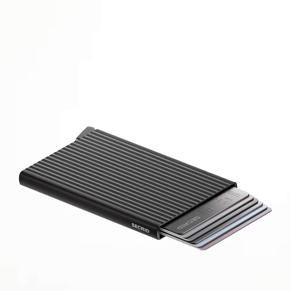 Secrid Fluted Black Premium Cardprotector image number 2