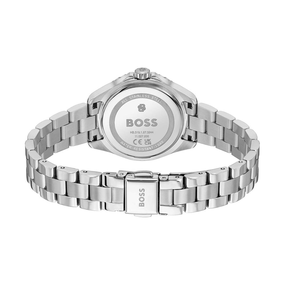 BOSS Sage Aqua 30mm Pink Dial Stainless Steel Bracelet Watch image number 1