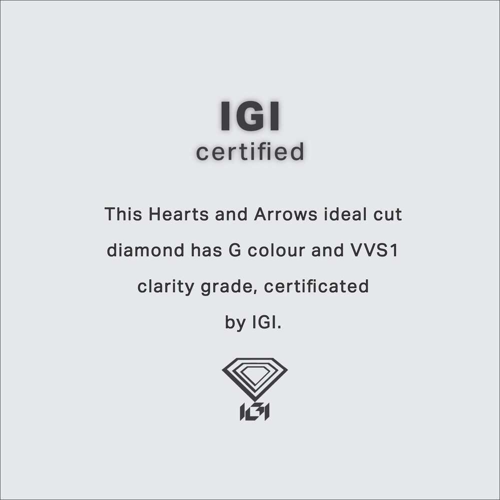 Platinum 0.43ct Round Diamond Halo Ring image number 7