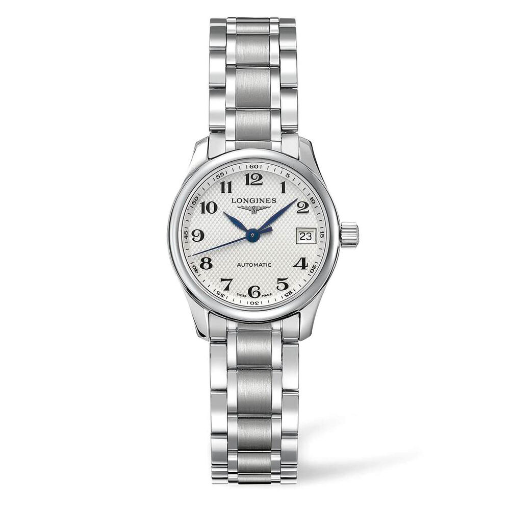 Longines Master Collection Automatic White Steel Case Bracelet Watch image number 0