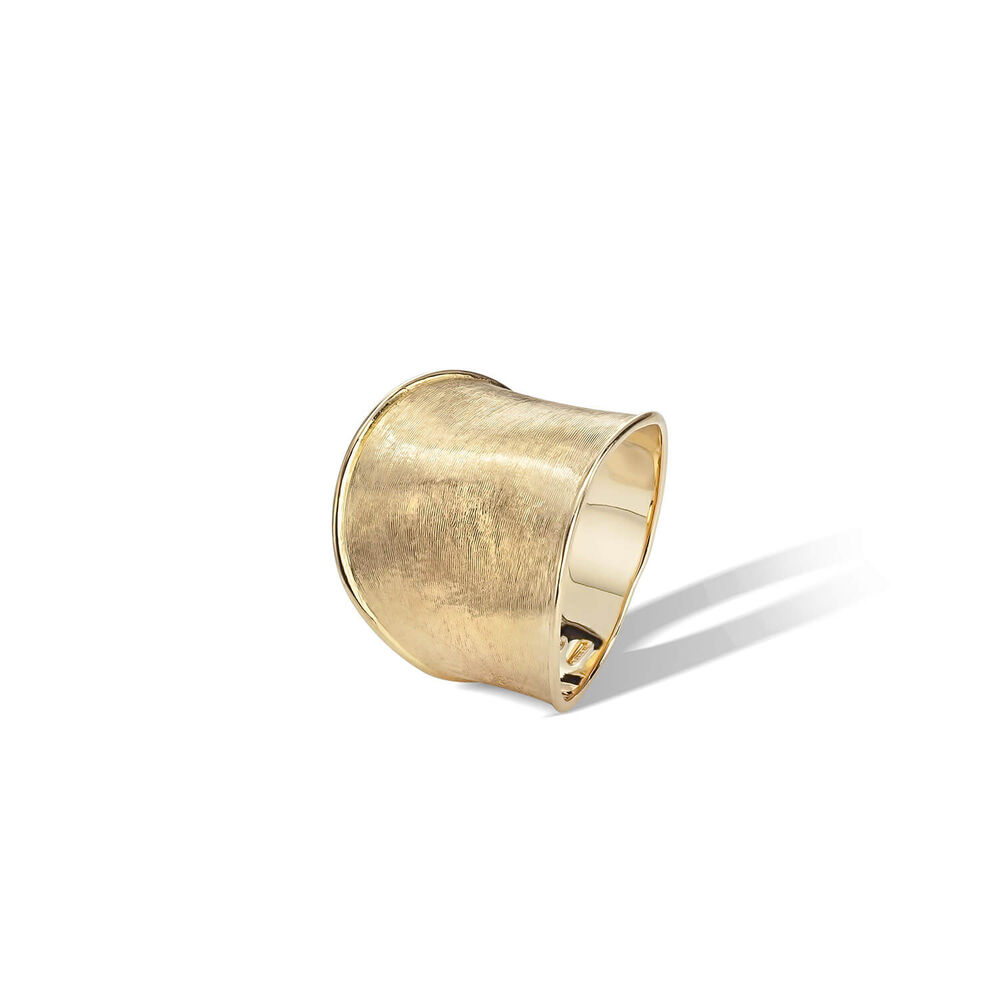 Marco Bicego Lunaria 18ct gold wide ring image number 0