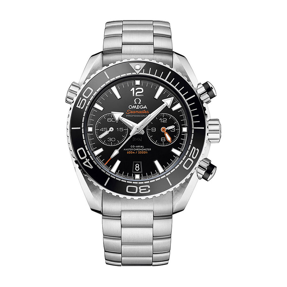 Omega Seamaster Planet Ocean Automatic Chronograph black dial watch