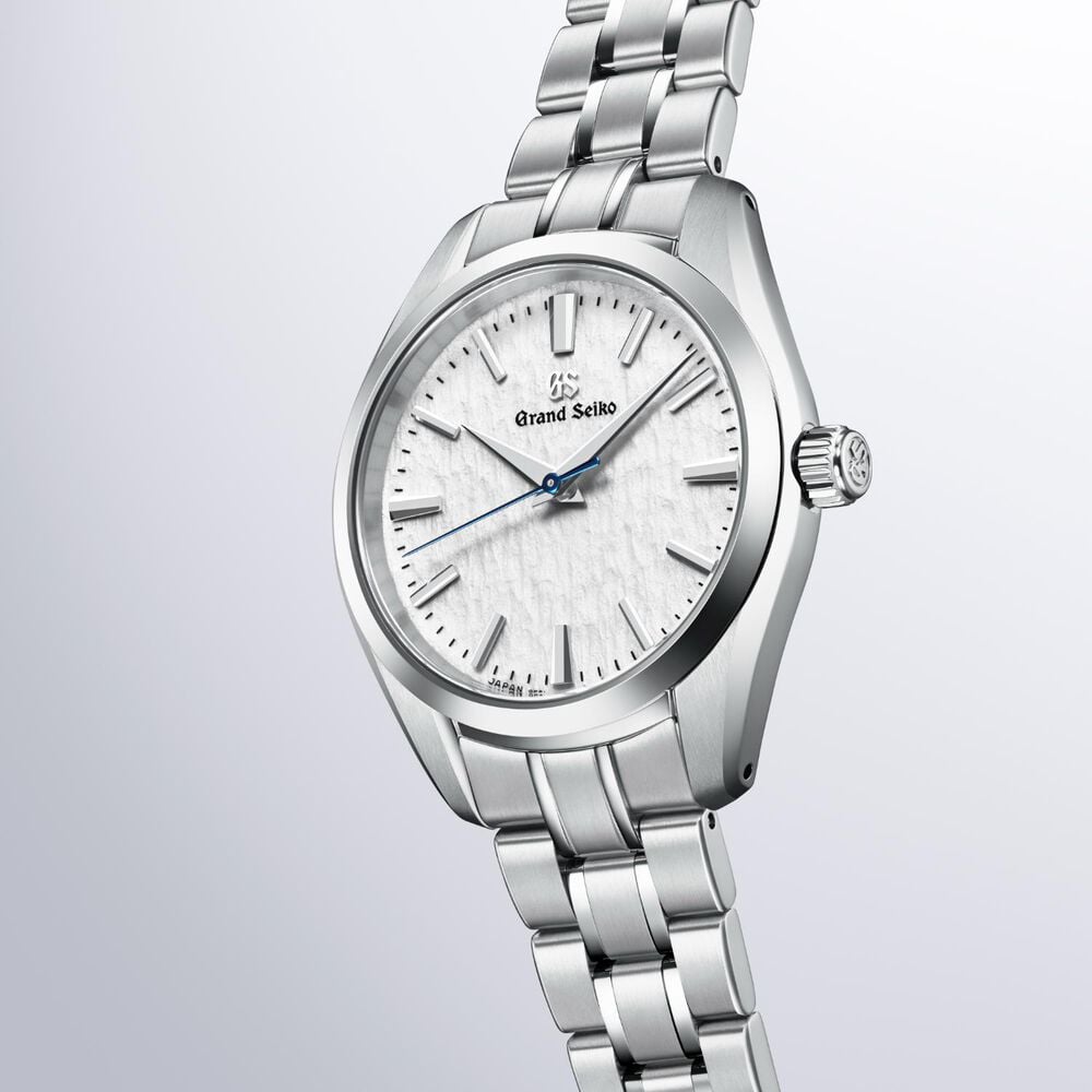 Grand Seiko Heritage "Snowflake" 33mm White Dial Stainless Steel Bracelet Watch