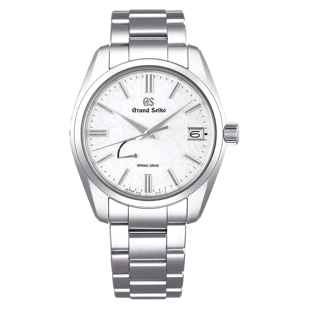 Grand Seiko Heritage "Kira-Zuri" 40mm Spring Dial Steel Bracelet Watch image number 0