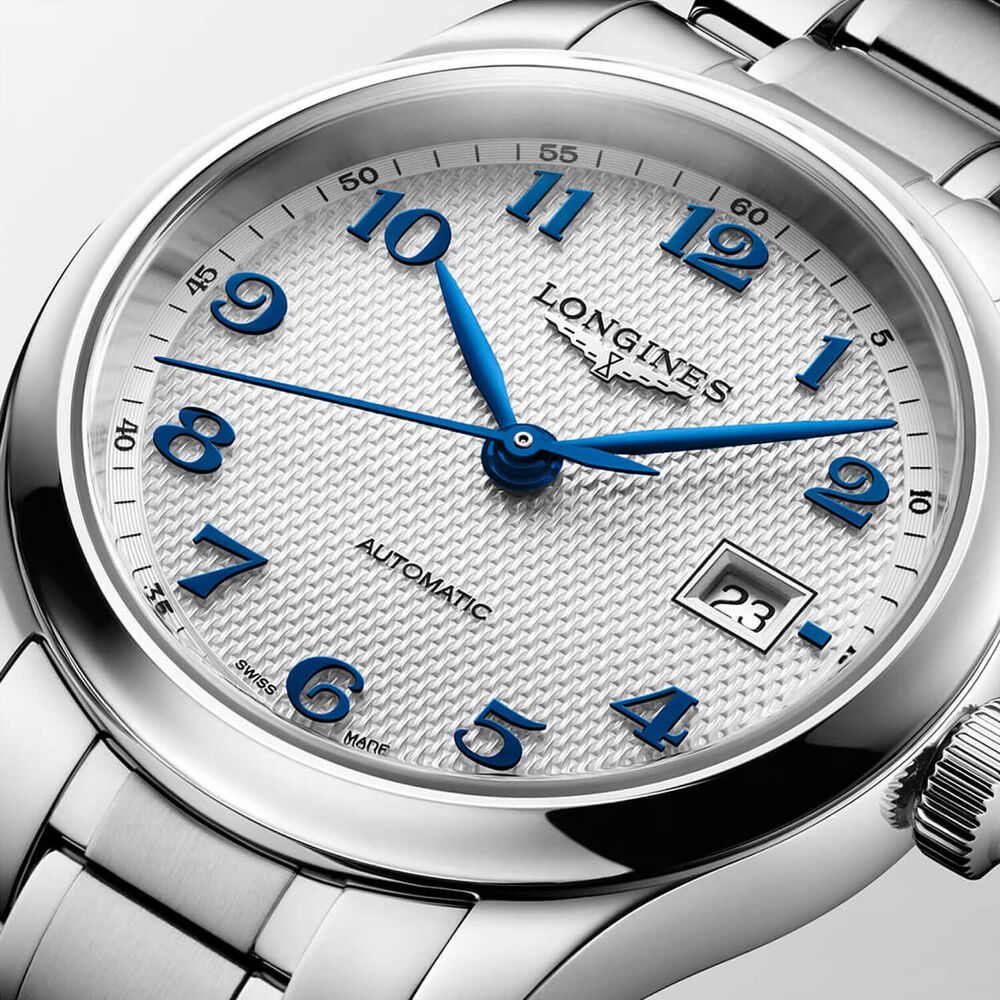 Longines Master Collection 30mm Silver Dial Steel Bracelet Watch