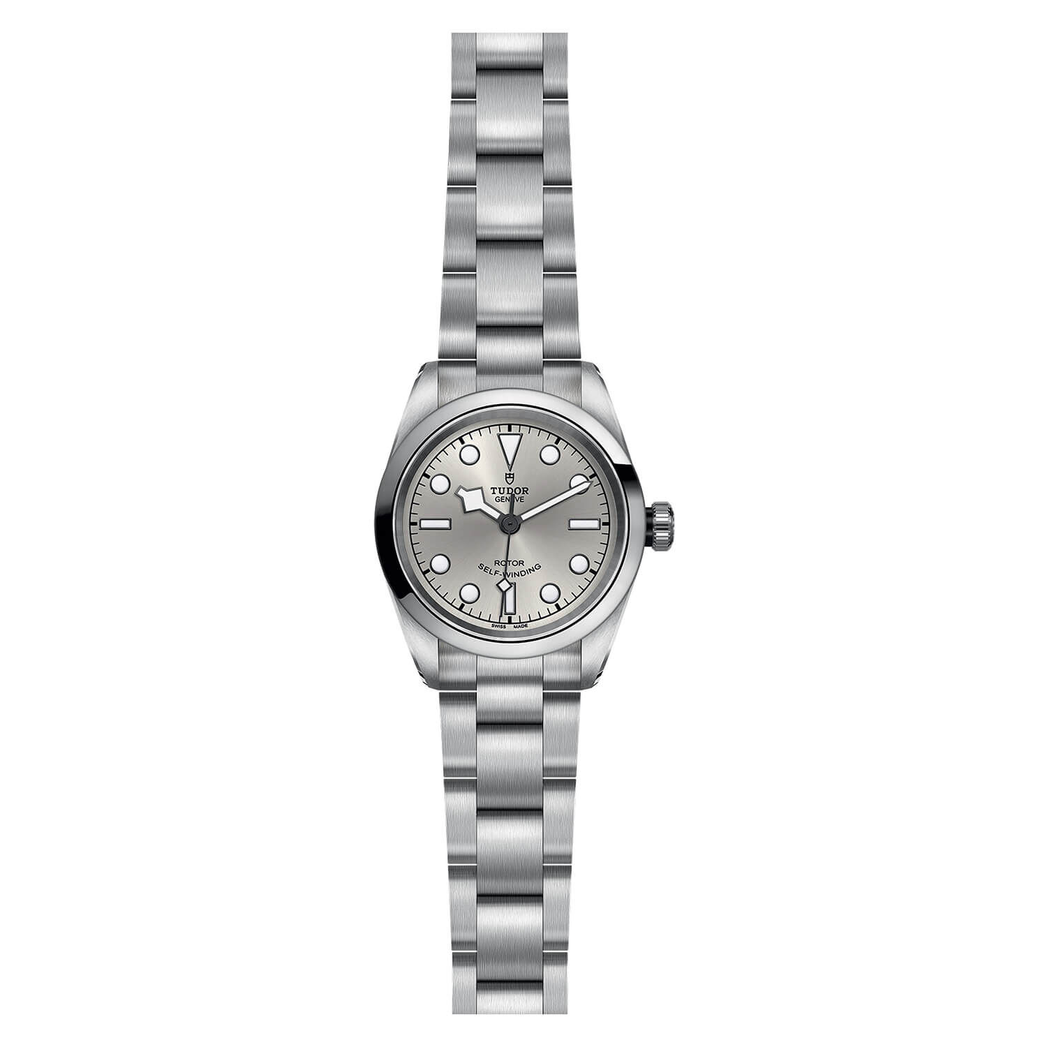 TUDOR Black Bay 32 36 41 32mm Silver Dial Bracelet Watch