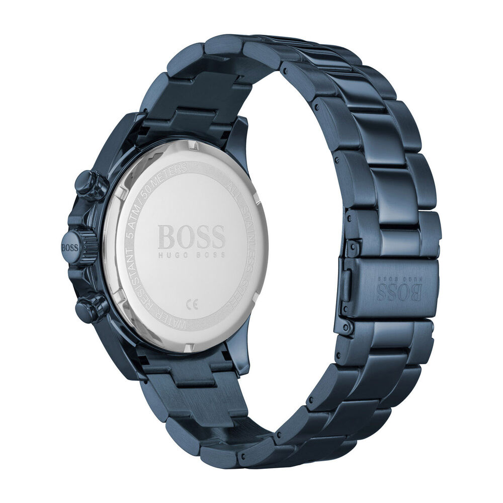 Hugo Boss Hero Sport Lux Blue Dial & Bracelet Men's Watch image number 2