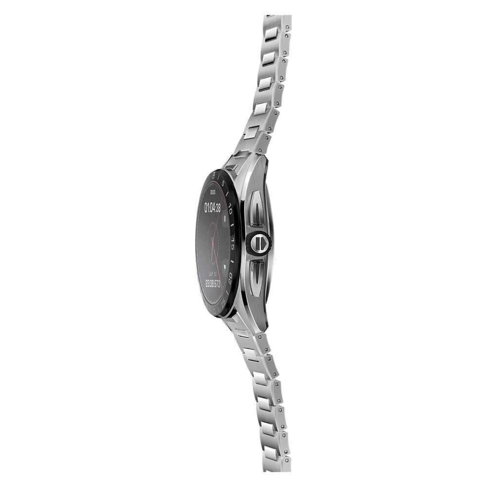 TAG Heuer Connected Calibre E4 45mm Touch Screen Steel Case Bracelet Watch image number 5