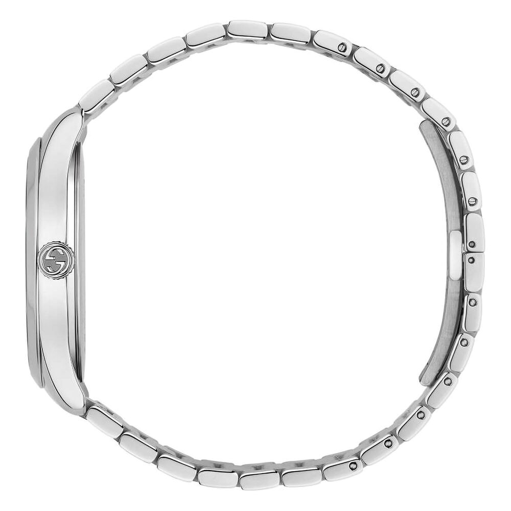 Gucci G-Timeless Stainless Steel Bee Motif Bracelet Watch image number 3