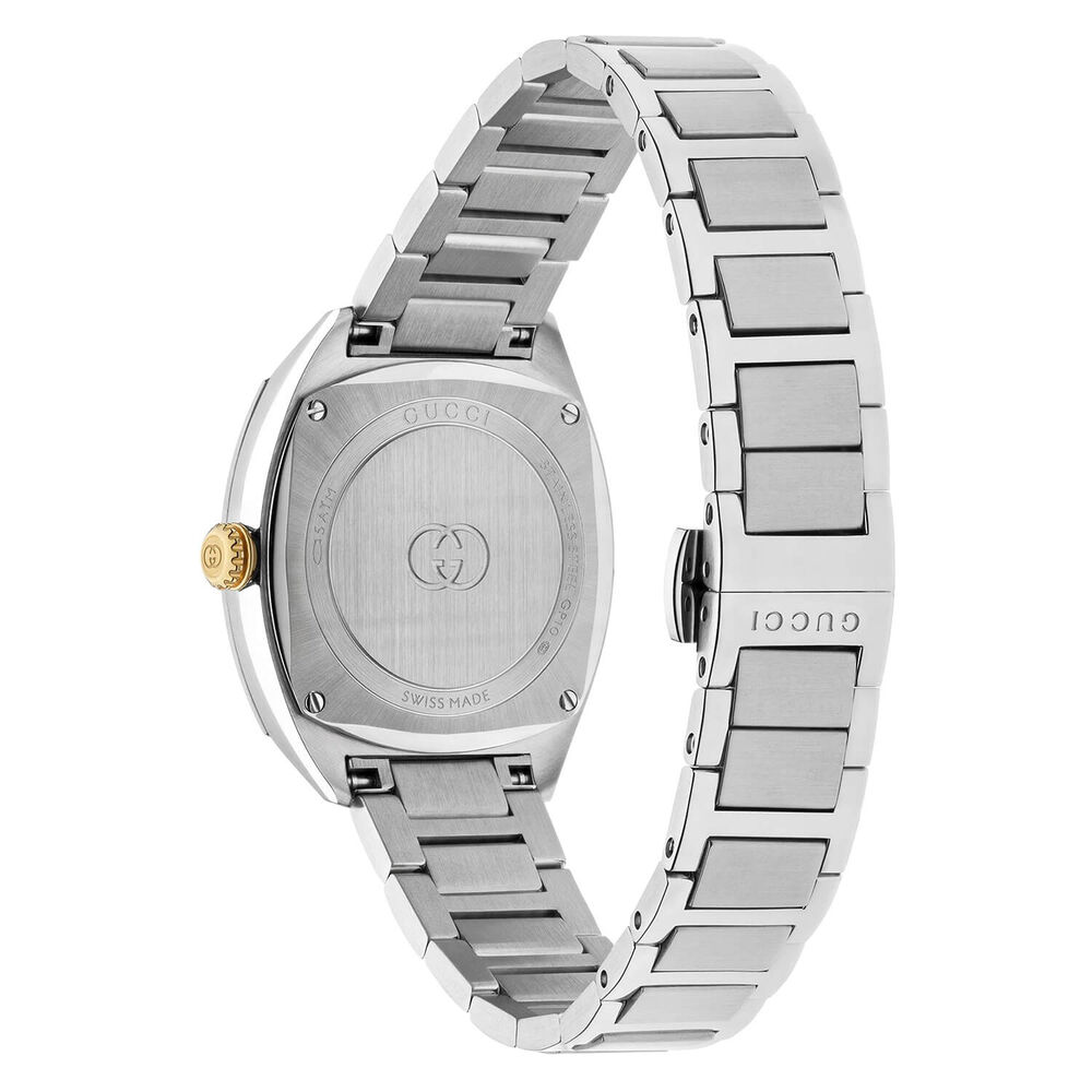 Gucci Interlocking 29mm Silver Dial Stainless Steel Bracelet Watch