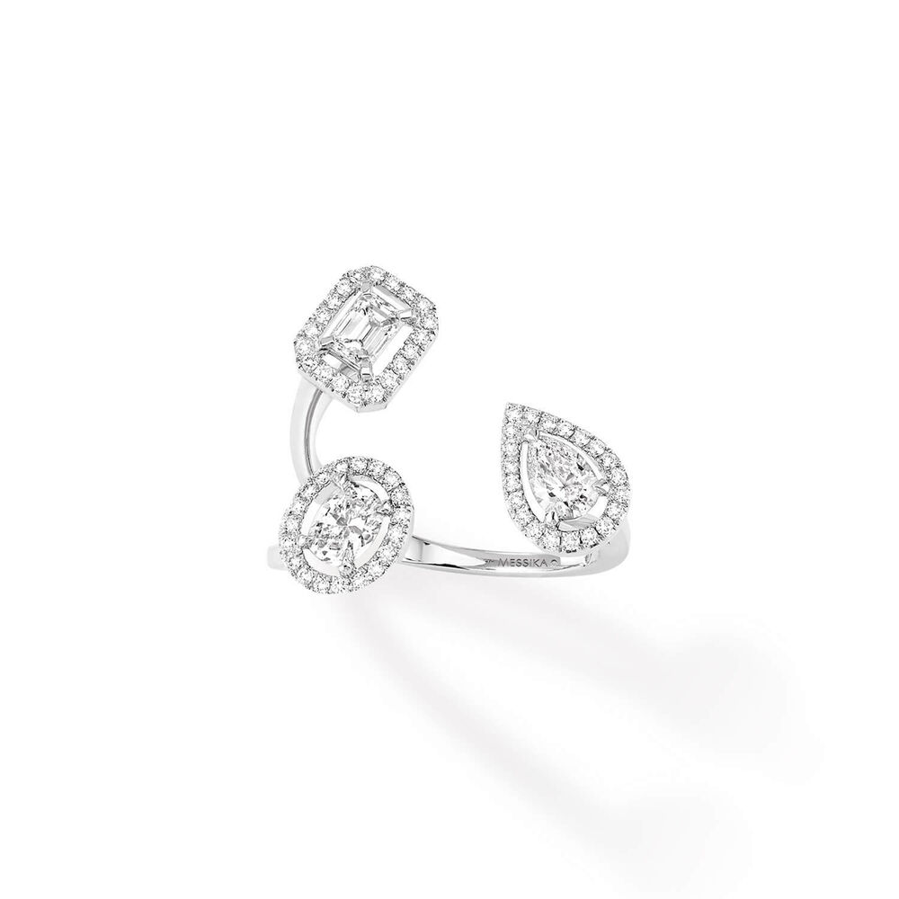Messika My Twin 18ct White Gold 1.00ct Trilogy Ring