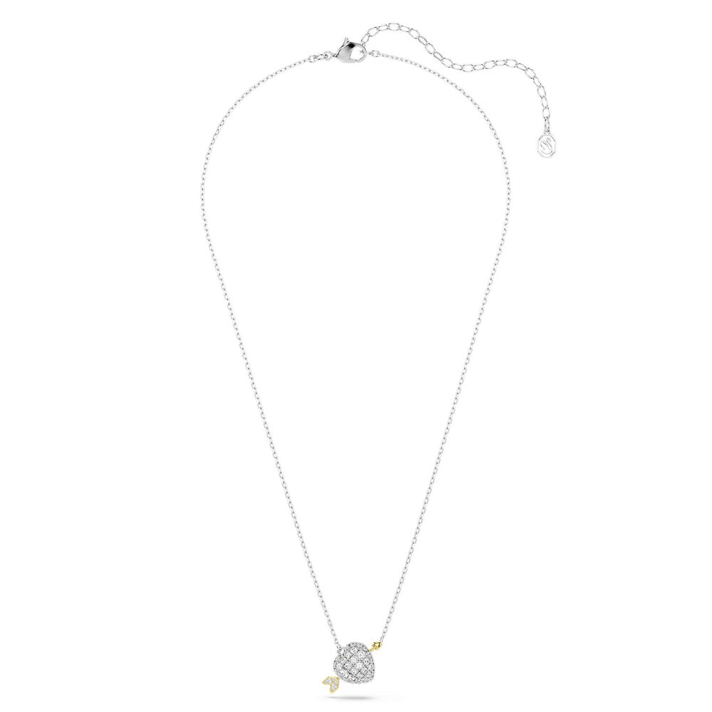 Swarovski Idyllia Cubic Zirconia Mixed Metal Finished Heart Pendant