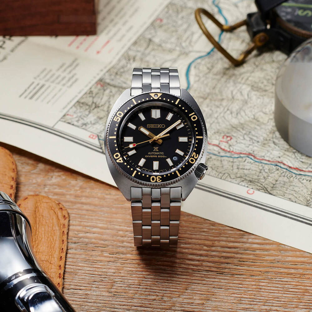 Seiko Prospex Heritage Turtle 1968 Re-Interpretation 41mm Black Dial Watch image number 2
