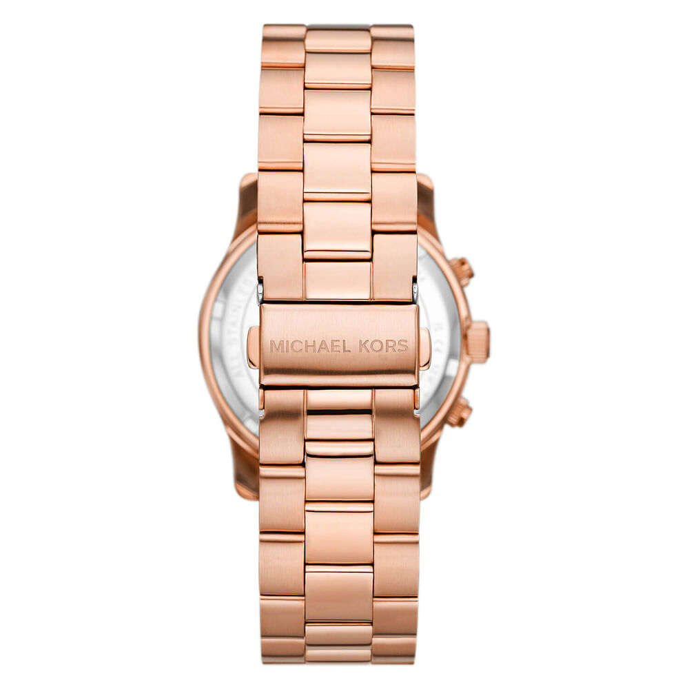 Michael Kors 38mm Rose Gold Dial Rose Gold Bracelet Watch