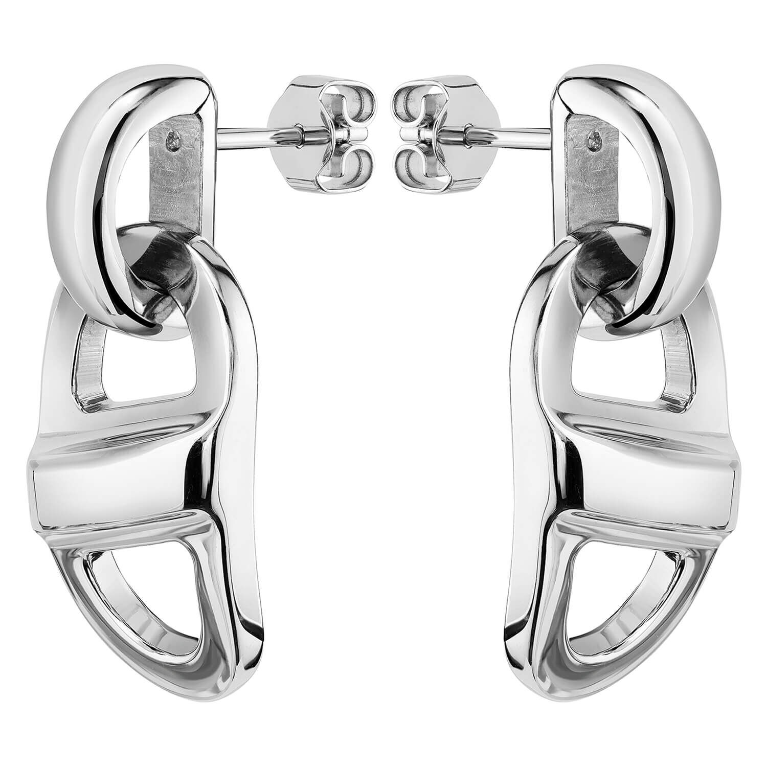 Stainless steel discount drop earrings