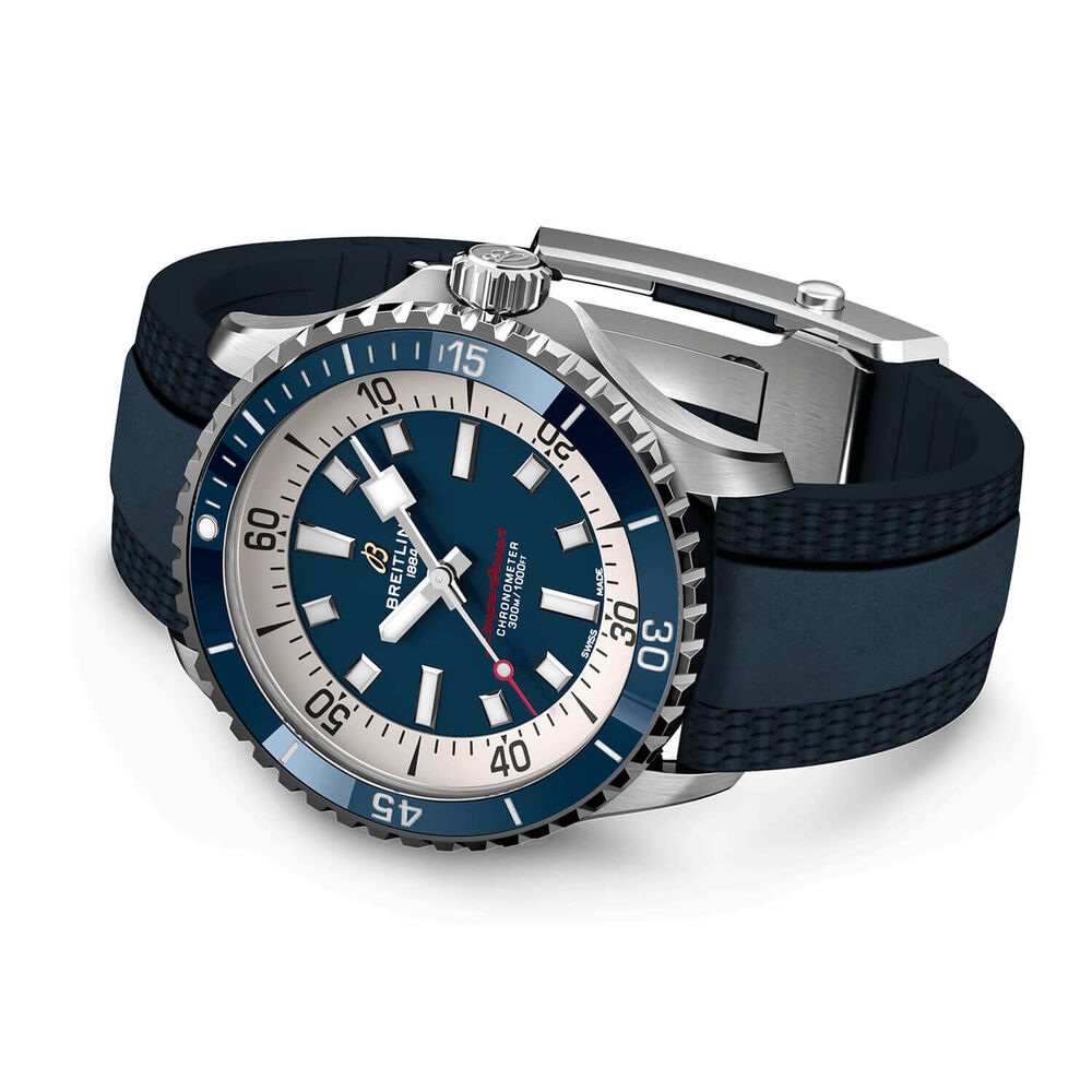 Breitling Superocean Automatic 42 Blue Dial Strap Watch image number 2