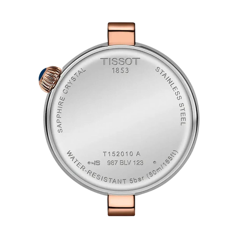 Tissot Desir 28mm Champagne MOP Dial Grey & Rose Gold Stainless Steel Bracelet Watch