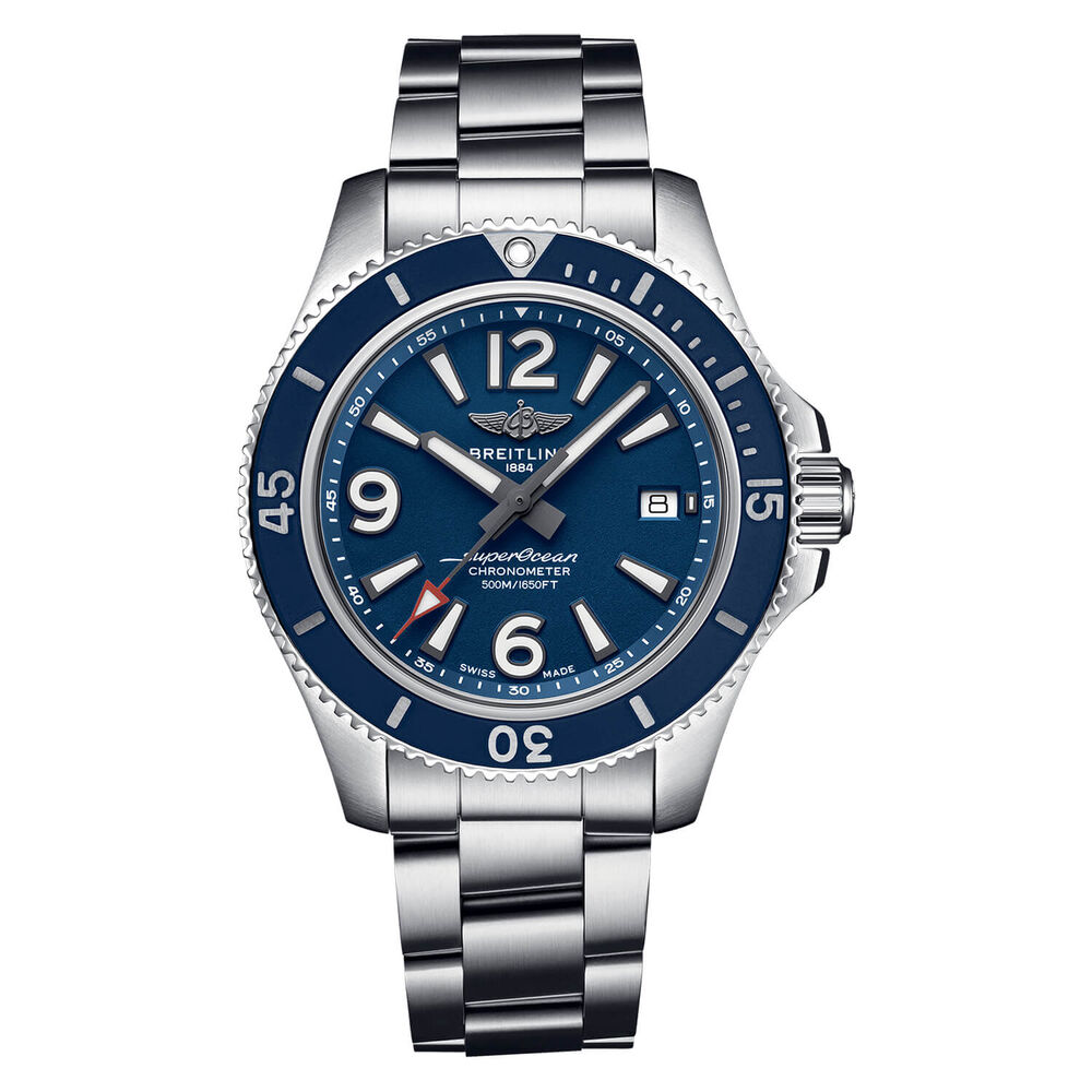 Breitling Superocean Mens Selfwinding Mechanical Steel Bracelet Watch image number 0