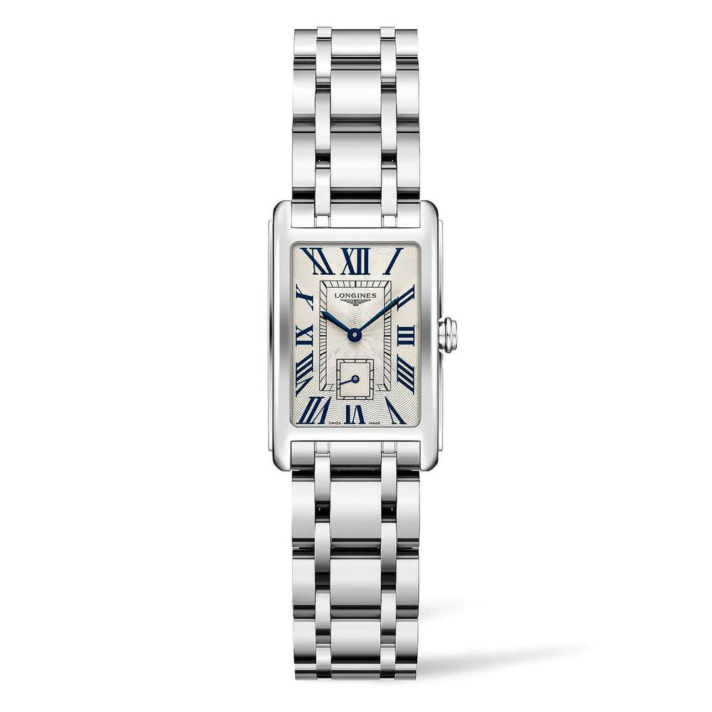 Longines Elegance DolceVita Silver Dial Steel Case Bracelet Watch image number 0