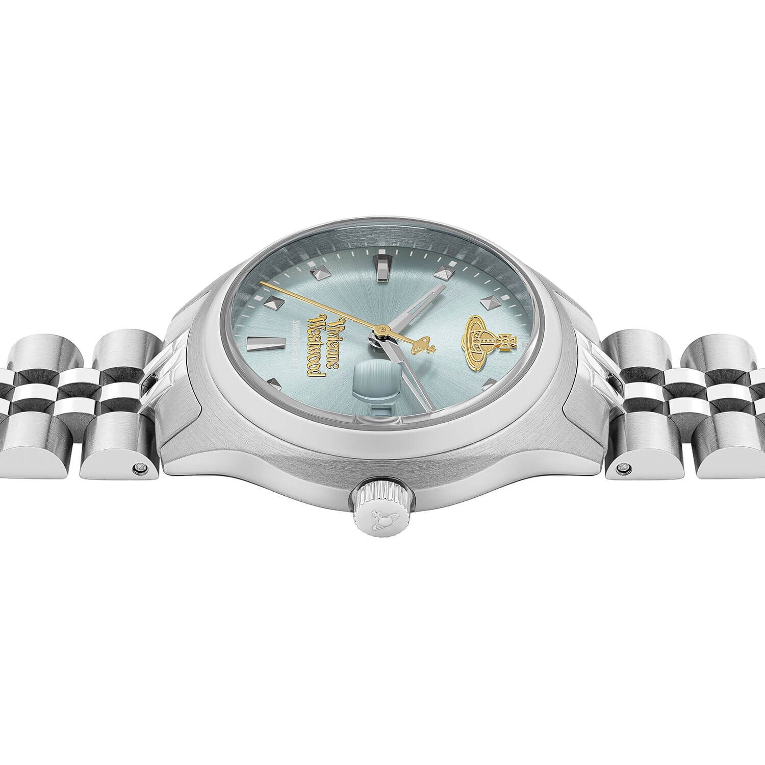 VW Little Camberwell 29mm Blue Dial Steel Bracelet Watch