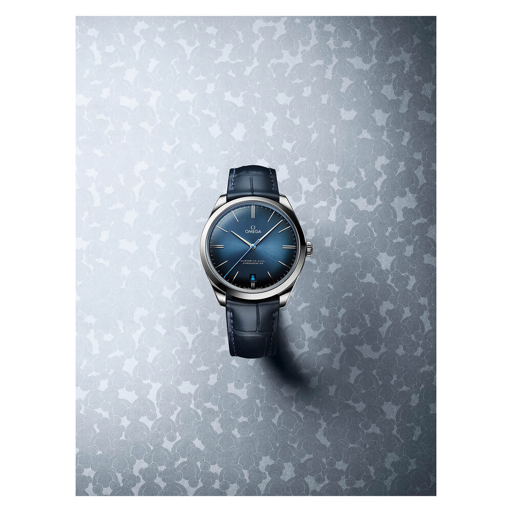 OMEGA De Ville Tresor Orbis Edition 40mm Blue Steel Case Blue Watch image number 4