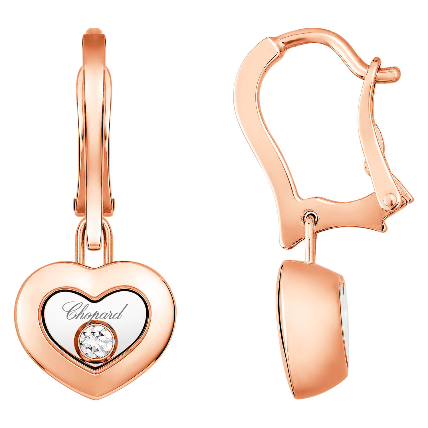 Shop Happy Hearts Earrings by Chopard  Its Luxury by Trafalgar