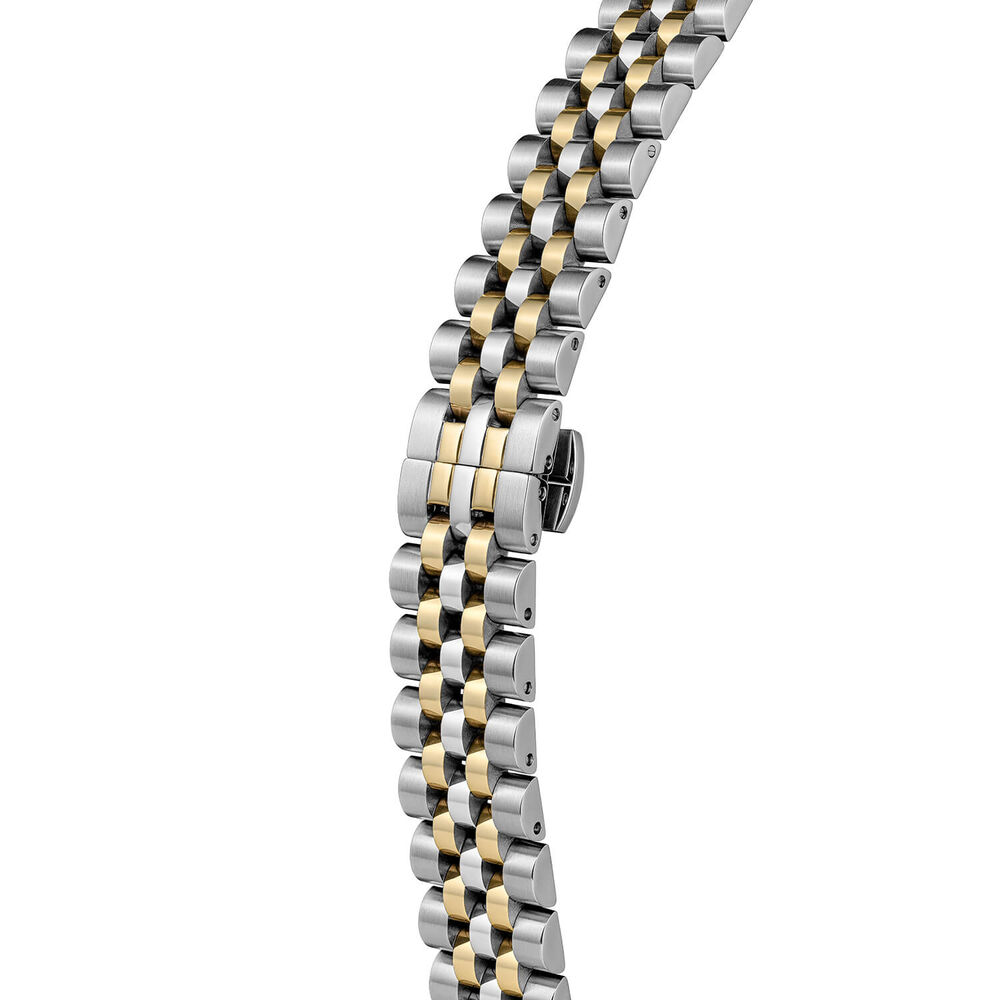 Vivienne Westwood Little Seymour 32mm Warm Grey Dial Two Tone Steel Bracelet Watch image number 5
