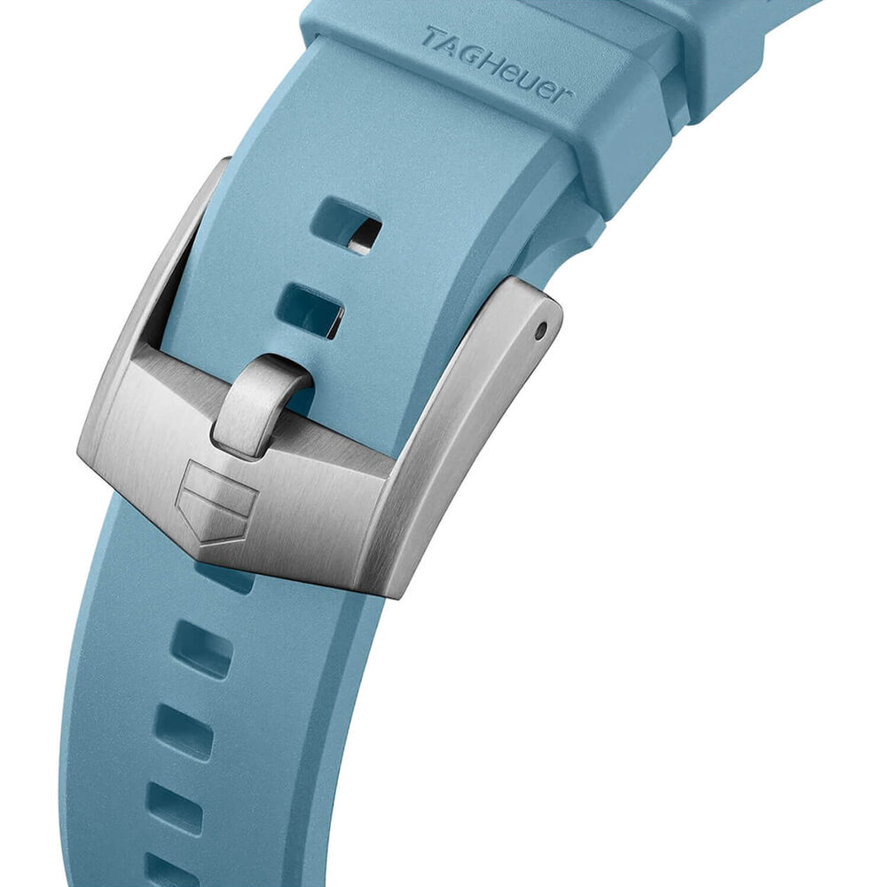 TAG Heuer Formula 1 Solargraph Blue Dial Rubber Strap Watch