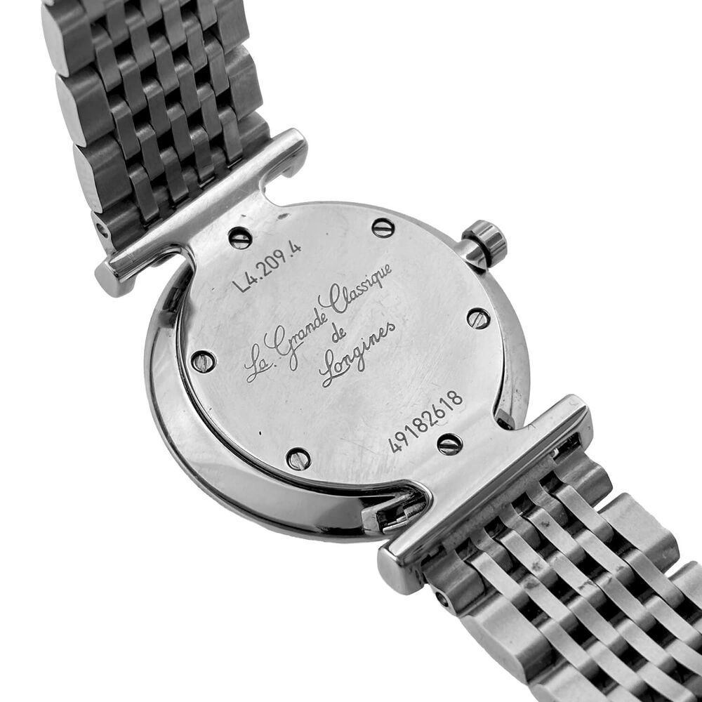 Pre-Owned Longines La Grande Classique 24mm White Mother of Pearl Steel Bracelet Watch image number 3