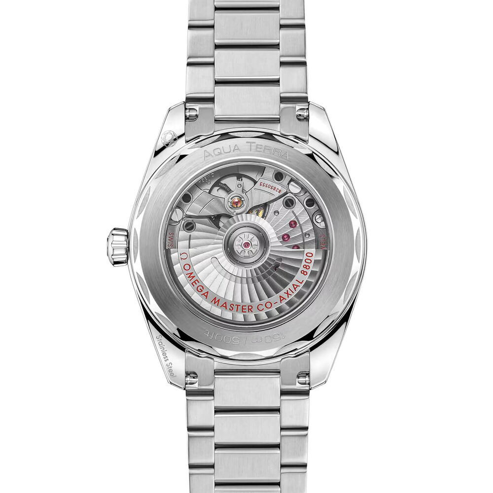 OMEGA Seamaster Aqua Terra 150M 38mm Turquoise Dial Steel Bracelet Watch image number 2