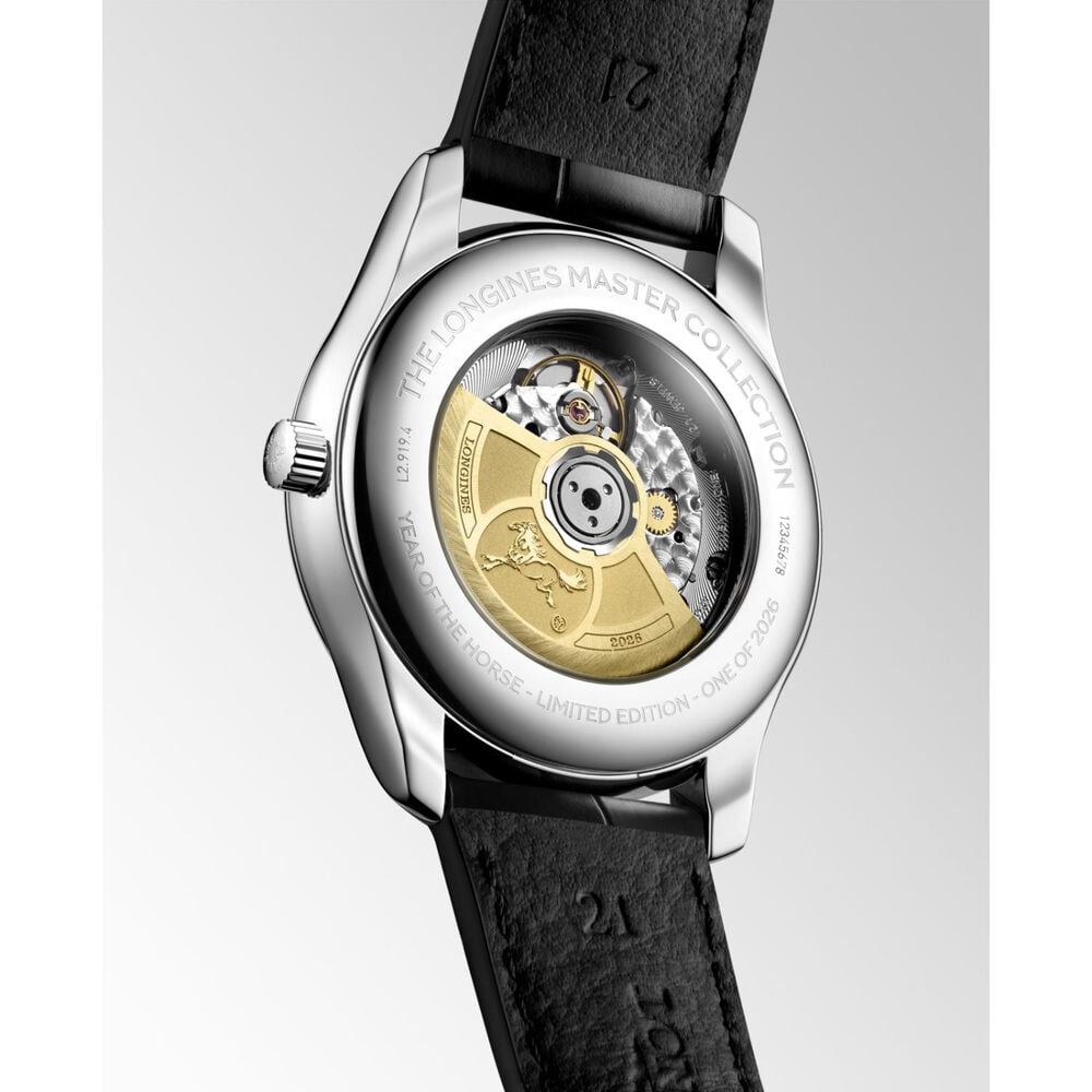 Longines Master Collection Year of the Horse 42mm Red Dial Watch image number 4