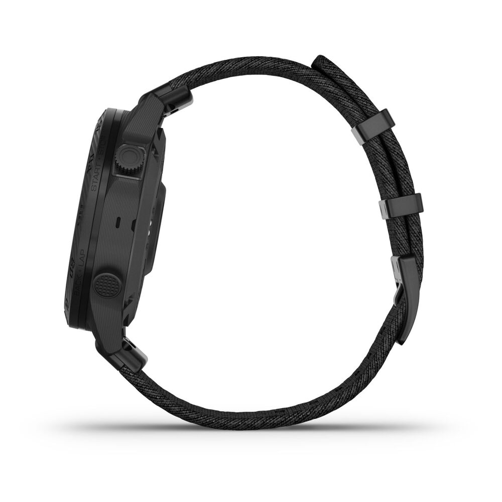 Garmin MARQ® Commander (Gen 2) - Carbon Edition 46mm Titanium Case Nylon Strap Watch image number 11