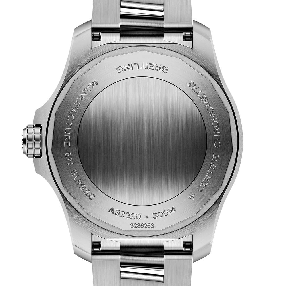 Breitling Avenger Automatic GMT 44mm Anthracite Dial Stainless Steel Bracelet Watch