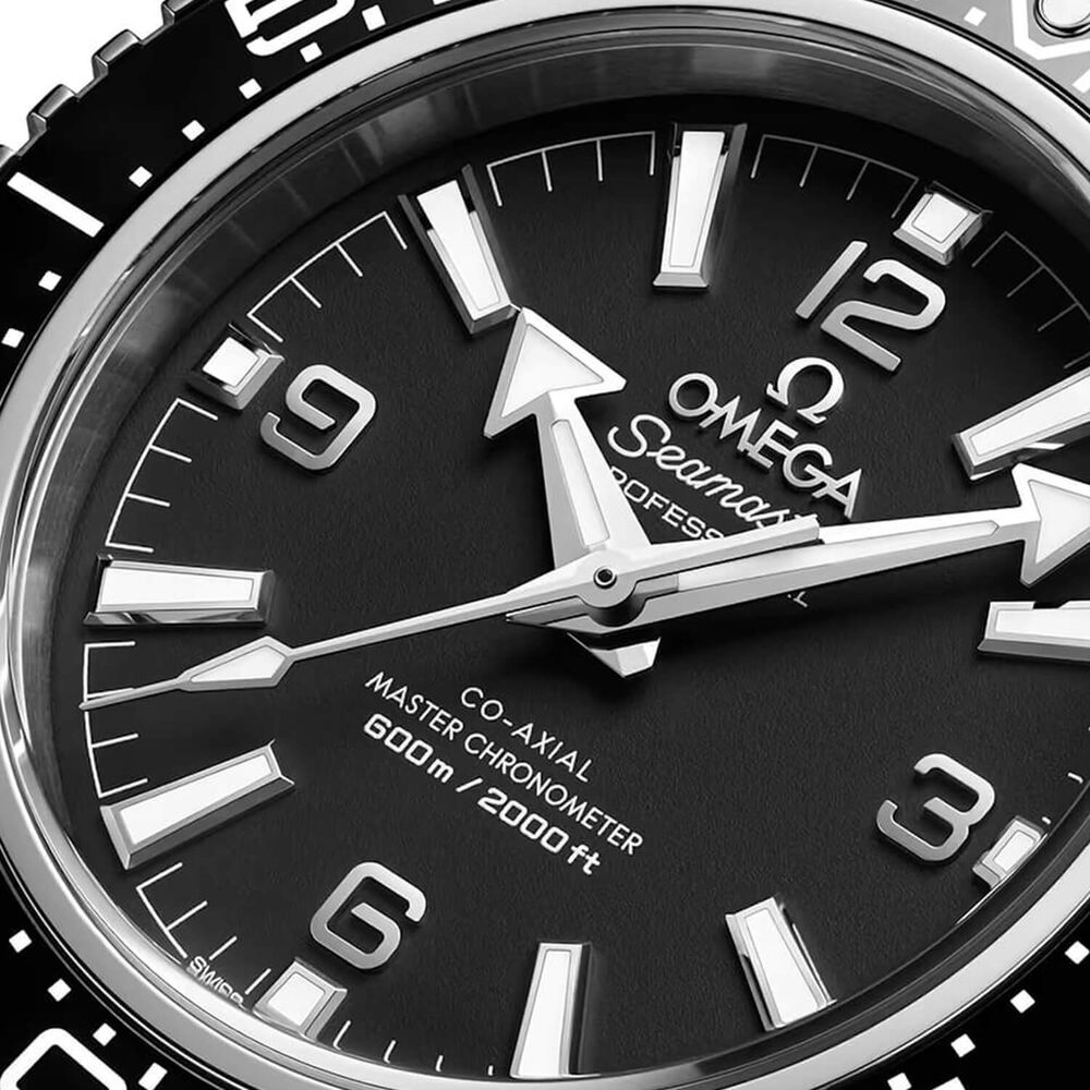 OMEGA Seamaster Planet Ocean 600M 42mm Black Dial Black Bezel Rubber Strap Watch image number 2