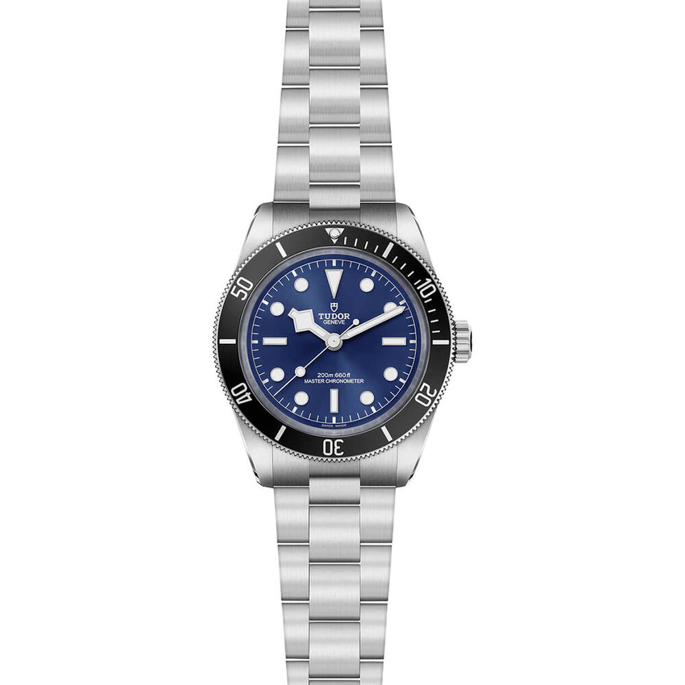 TUDOR Black Bay 68 43mm Blue Dial Steel Three-Link Bracelet Watch
