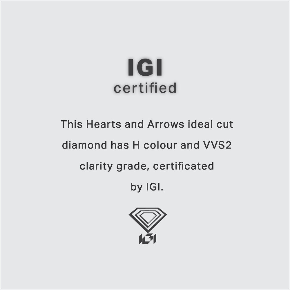 Platinum 0.31ct Round Diamond Halo Ring image number 7