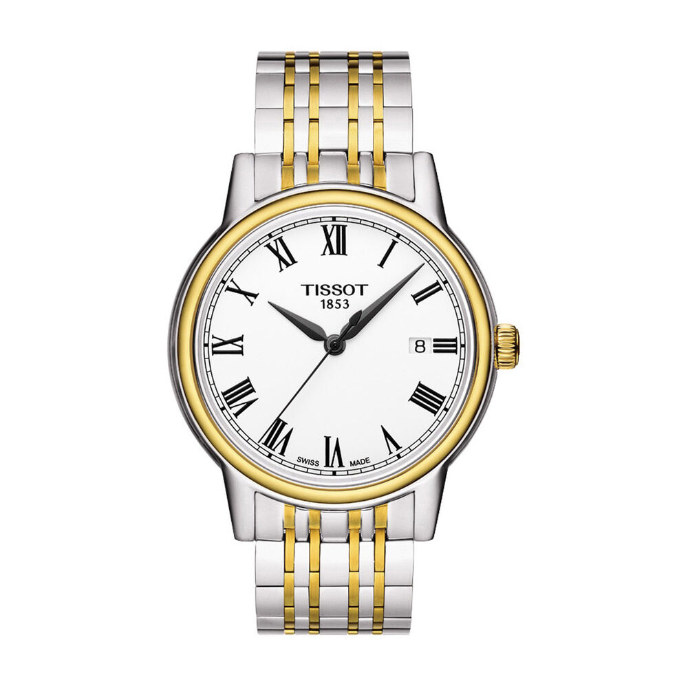 Tissot Carson Gents Quartz Two Tone Stainless Steel Bracelet Watch