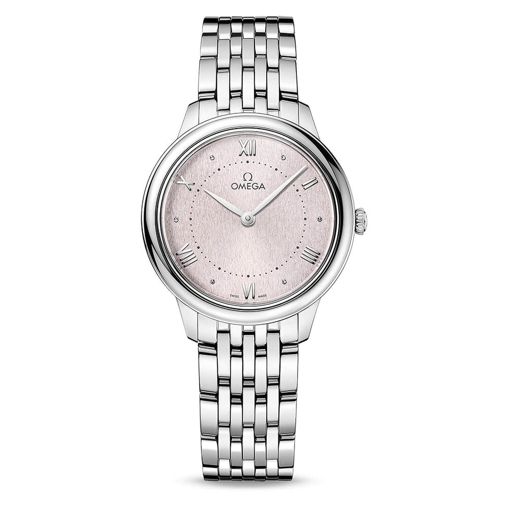 OMEGA De Ville Prestige Quartz 30mm Silver Dial Bracelet Watch image number 0