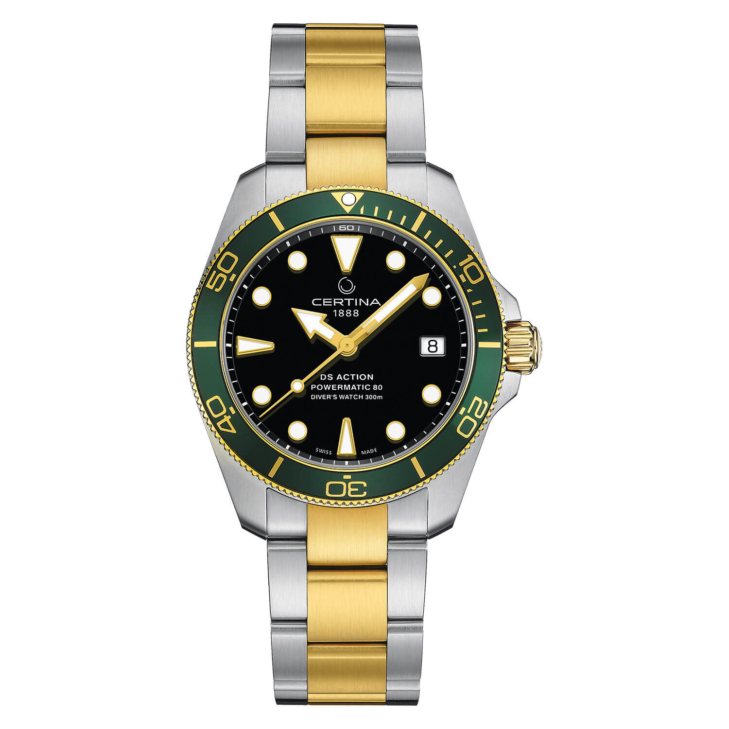Certina best sale green watch