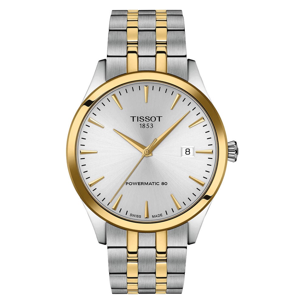 Tissot Classic Dream 40mm Silver Dial Yellow Gold PVD Steel Bracelet Watch