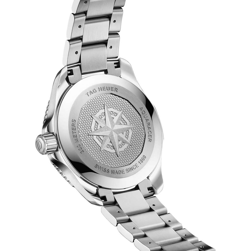 TAG Heuer Aquaracer Professional 200 Solargraph 40mm Green Dial Steel Bracelet Watch image number 3
