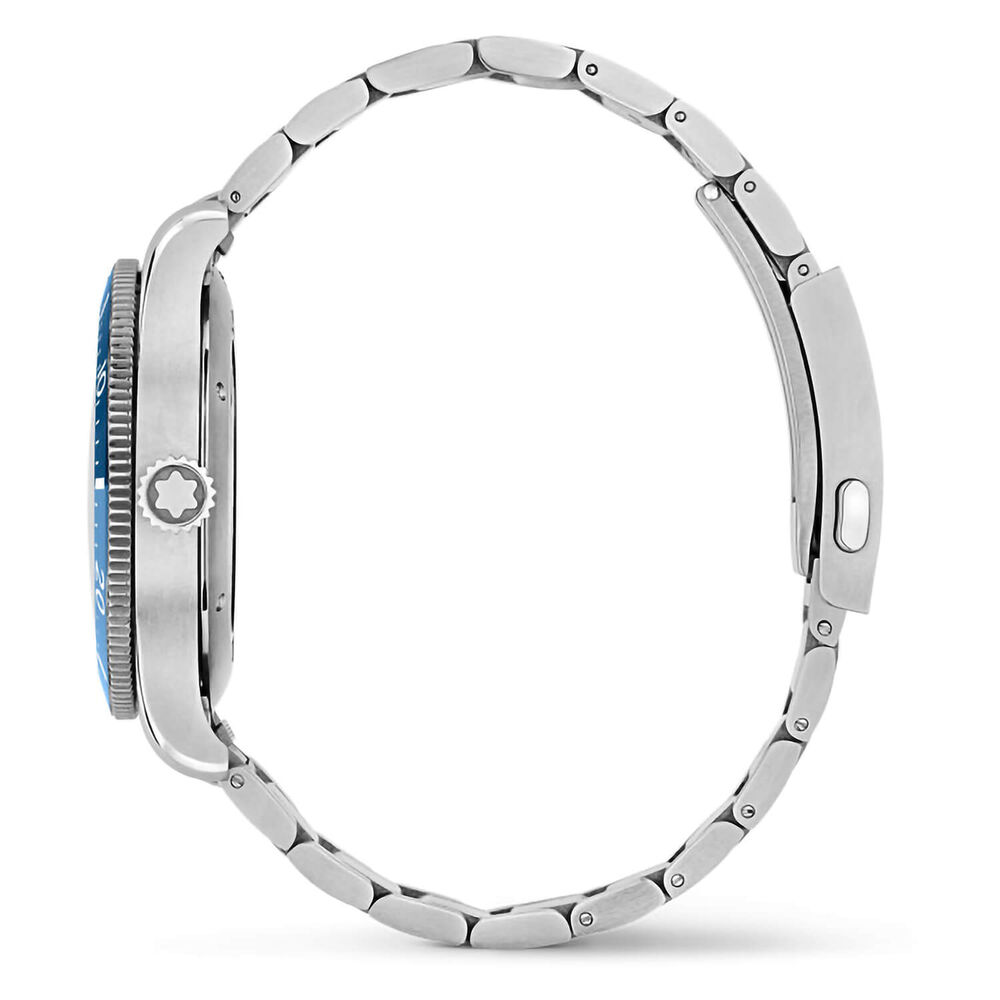 Montblanc 1858 Iced Sea Blue 41mm Dial Bracelet Watch image number 1