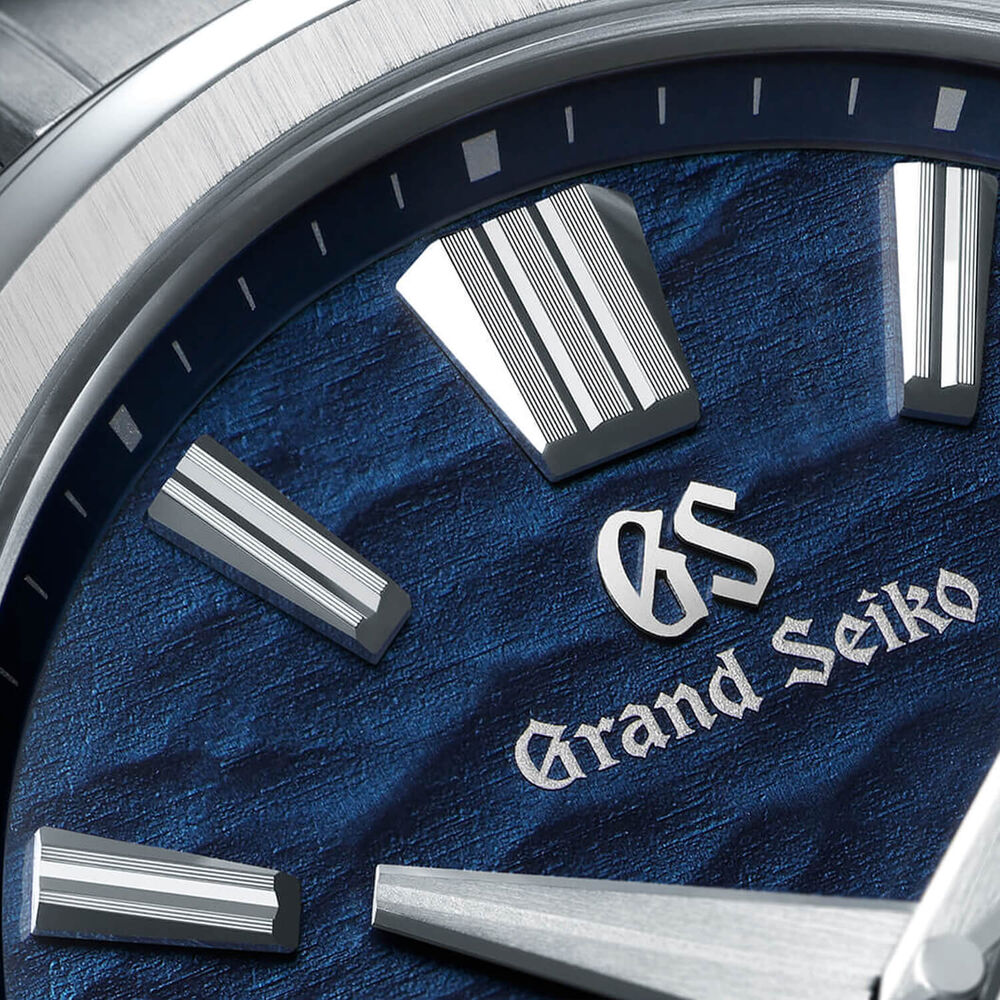 Grand Seiko Evolution 9 Lake Suwa 42mm Blue Dial Titanium Case Watch image number 3