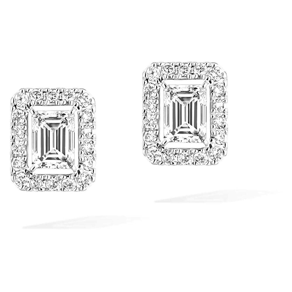 Messika Joy 18ct White Gold 0.40tcw Diamond Stud Earrings