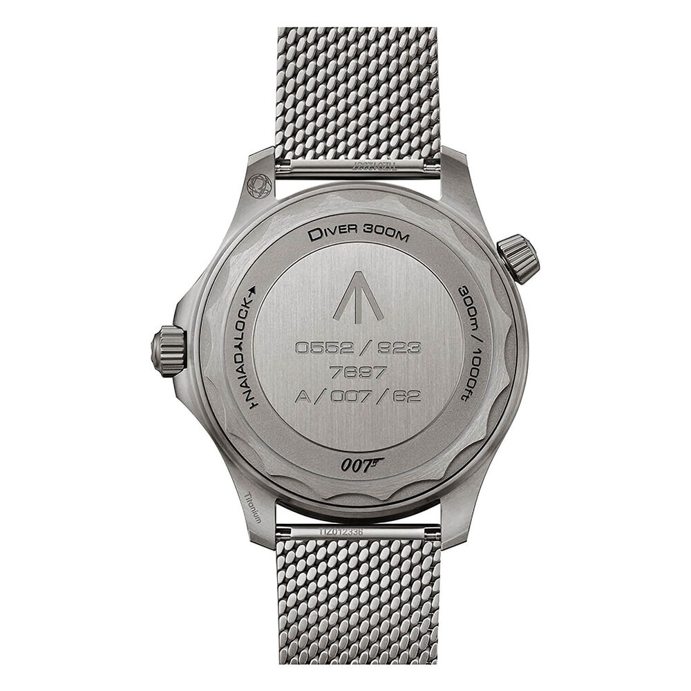 OMEGA Seamaster Bond 42mm Brown Dial Titanium Case Titanium Bracelet Watch image number 4