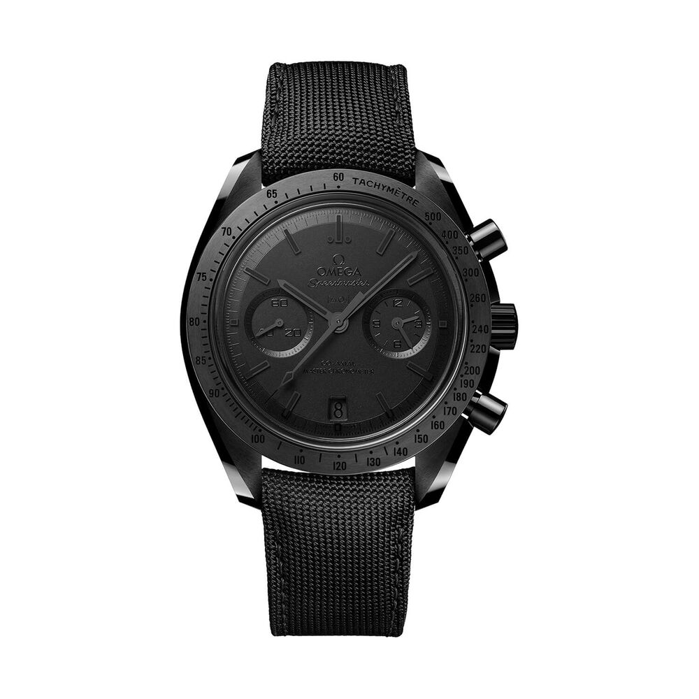 OMEGA Speedmaster Dark Side of The Moon 44.25mm Black Dial Rubber Strap Watch