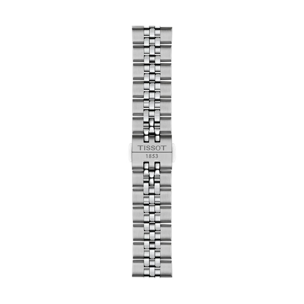 Tissot Ballade 39mm Silver Dial Steel Bracelet Watch image number 3
